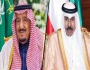 أمير الكويت يعزي خادم الحرمين في وفاة الأمير عبدالرحمن بن ناصر