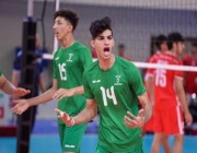 “أخضر الطائرة” يتأهل إلى نصف نهائي من بطولة غرب آسيا للشباب
