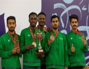 أخضر الكاراتيه يحصد 11 ميدالية في البطولة العربية