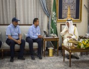 أمير مكة المكرمة يستقبل الرئيس التنفيذي لشركة المياه الوطنية