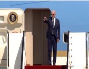 الرئيس الأمريكي يغادر فلسطين متوجها إلى المملكة
