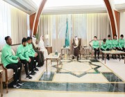 سمو أمير الشرقية يستقبل المنتخب السعودي للأولمبياد الخاص لكرة القدم الموحدة