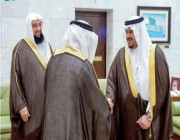 سمو أمير منطقة الرياض بالنيابة يستقبل أمين عام جمعية البر الخيرية