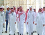 سمو محافظ الأحساء يتفقد مشروع مستشفى جامعة الملك فيصل التعليمي