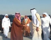 سموُّ أميرِ دولة قطر يغادرُ جدةَ