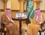 نائب أمير منطقة مكة المكرمة يستقبل محافظ جدة