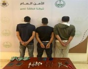 الإطاحة بـ3 مخالفين سرقوا محال تجارية بمحافظة خميس مشيط