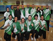 أخضر البولينج يُتوَّج بذهبية الزوجي في البطولة العربية بالقاهرة