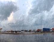 أمطار على عدد من مراكز منطقة تبوك