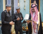 أمير مكة بالنيابة يستقبل مدير مركز العمليات الأمنية الموحدة 911 بالمنطقة