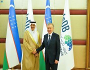رئيس جمهورية أوزبكستان ورئيس البنك الإسلامي للتنمية يبحثان تعزيز التعاون بين الجانبين