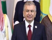 رئيس جمهورية أوزبكستان يغادر جدة