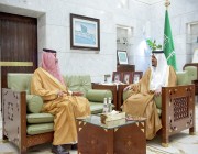 سمو أمير منطقة الرياض بالنيابة يستقبل الرئيس التنفيذي لمركز برنامج جودة الحياة