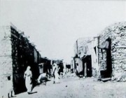 صورة نادرة للشارع الرئيسي في مدينة أملج قبل النهضة العمرانية الحديثة