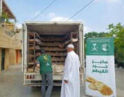 مركز الملك سلمان للإغاثة يواصل توزيع أرغفة الخبز للأسر اللاجئة في شمال لبنان