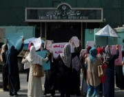 حركة طالبان تطلق النار في الهواء لتفريق تجمع نساء داعمات لمظاهرات إيران