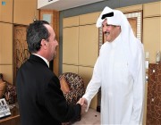 سفير المملكة لدى مصر يلتقي القائم بأعمال السفير الأمريكي بالقاهرة
