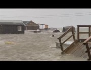 عاصفة تضرب ألاسكا الأمريكية نتيجة إعصار في المحيط الهادئ