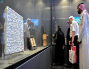 قطع أثرية نادرة تزين واجهة جناح هيئة التراث في معرض الرياض الدولي للكتاب 2022