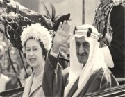 لقاءات جمعت الملكة الراحلة إليزابيث بملوك السعودية