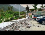 مشاهد تحبس الأنفاس للحظة وقوع زلزال في جنوب غرب الصين