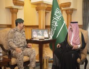 نائب أمير مكة المكرمة يستقبل قائد المنطقة الغربية