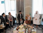 وزير الشؤون الإسلامية يلتقي رئيس جمعية نهضة العلماء الإندونيسي