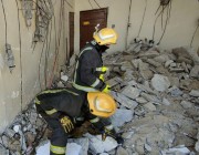 وفاة شخص بعد انهيار أجزاء من سقف مبنى عليه في القطيف