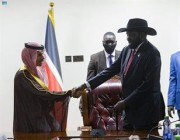 رئيس جنوب السودان يستقبل وزير الخارجية ويستعرضان العلاقات الثنائية بين البلدين