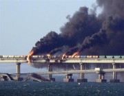 الاستخبارات الروسية تعتقل 8 أشخاص تتهمهم بالضلوع في تفجير جسر القرم