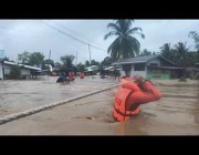 آثار الفيضانات التي ضربت الفلبين مؤخراً
