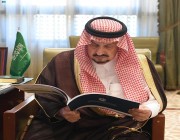 أمير منطقة الرياض يستقبل مدير الإدارة العامة للتدريب التقني والمهني بالمنطقة
