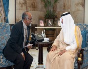 أمير منطقة مكة المكرمة يستقبل القنصل العراقي والفلبيني والسنغافوري