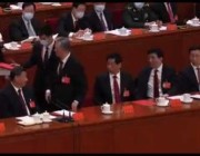إخراج الرئيس الصيني السابق هو جينتاو من مؤتمر الحزب الشيوعي
