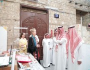 الأمير سعود بن جلوي يزور جدة التاريخية