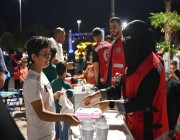 الهلال الأحمر بتبوك يفعل التوعية بخطر الكوارث للحد من آثارها