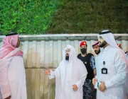 تدشين مبادرة مشروع الغطاء النباتي بساحات المسجد الحرام (صور)