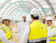 تقدم متسارع لإنجاز حدائق الملك عبدالله العالمية