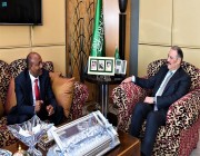 سفير المملكة لدى مصر يستقبل نظيره الإثيوبي