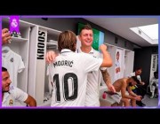 كواليس احتفالات ريال مدريد بعد الفوز على برشلونة