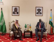 وزير الخارجية يلتقي وزير خارجية جنوب السودان ويعقدان جلسة مباحثات رسمية