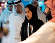 وزيرة تنمية المجتمع الإماراتية تزور جناح وزارة الداخلية المشارك في جيتكس 2022