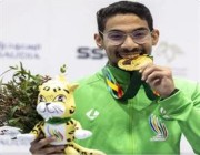 حسن اليوسف يتوّج بـ”ذهبية المبارزة” في الألعاب السعودية 