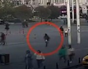مشاهد تظهر تحركات الإرهابية أحلام البشير قبل وبعد تنفيذ تفجير إسطنبول