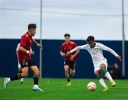 الأخضر الشاب يخسر ودية أسبانيا في افتتاح البطولة الودية الدولية
