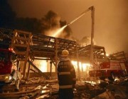 مصرع 36 شخصاً في حريق بمصنع في وسط الصين