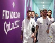 كأس العالم.. وصول حافلة منتخب الأرجنتين إلى استاد لوسيل لمواجهة الأخضر