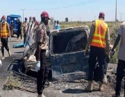 مصرع 37 شخصاً على الأقل في حادث مروري في نيجيريا