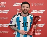 ميسى يحصد جائزة أفضل لاعب فى مباراة الأرجنتين والمكسيك