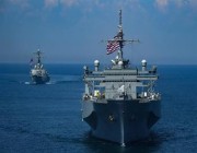 الجيش الصيني يبعد سفينة حربية أمريكية قرب جزر سبراتلي
